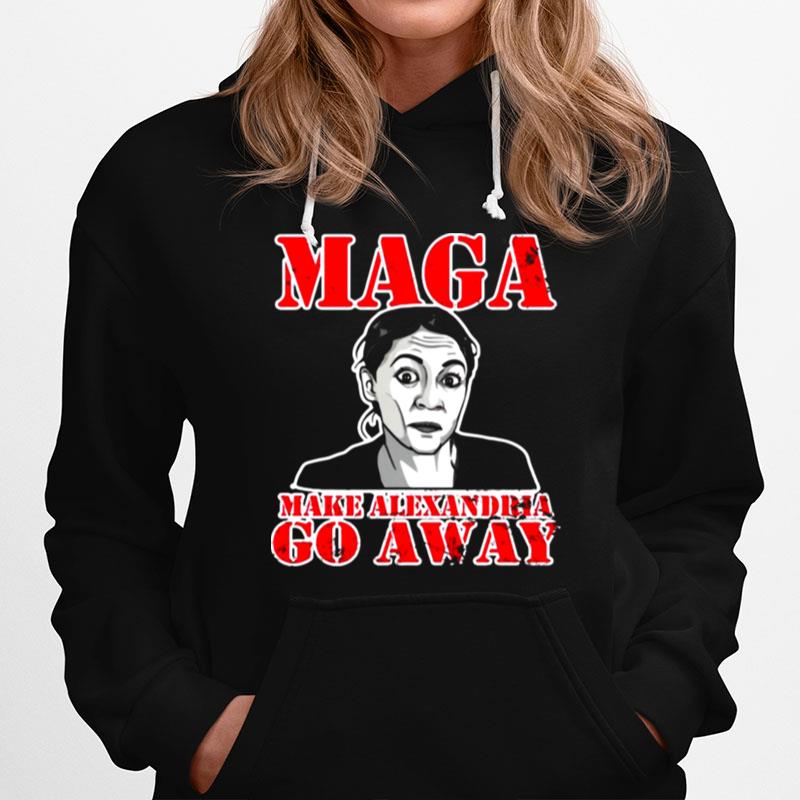 Ocasio Cortez Maga Make Alexandria Go Away Hoodie