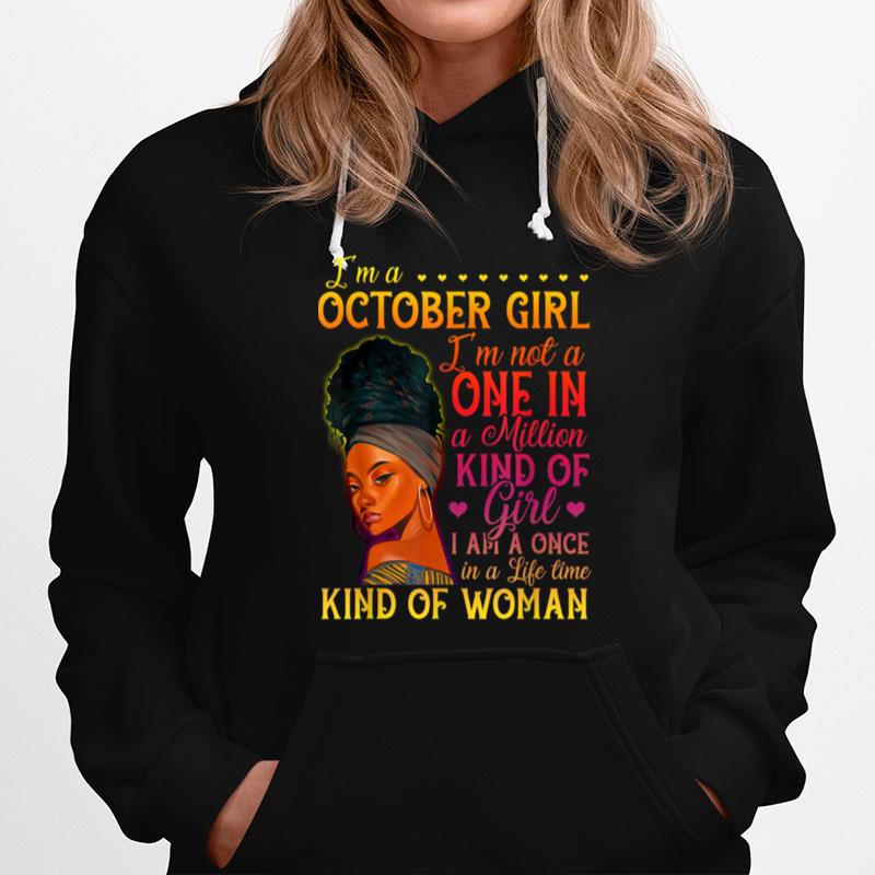 October Girl Birthday Melanin Black Afo Queen Juneteenth T B09Ztskrnc Hoodie