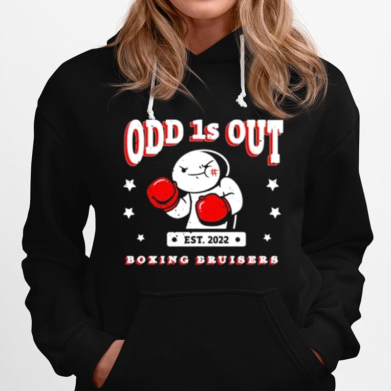 Odd 1St Out Boxing Bruiser Varsity Est 2022 Hoodie