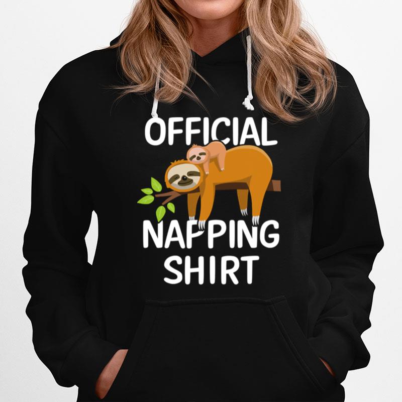 Official Napping Sloth Pyjamas Hoodie