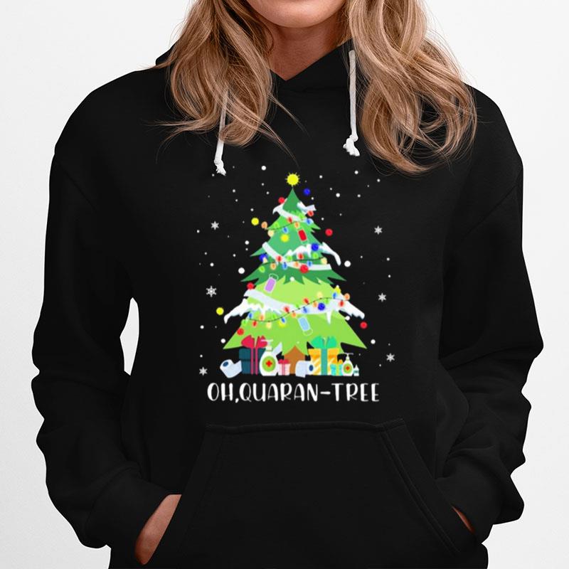 Oh Quaran Tree Christmas Hoodie