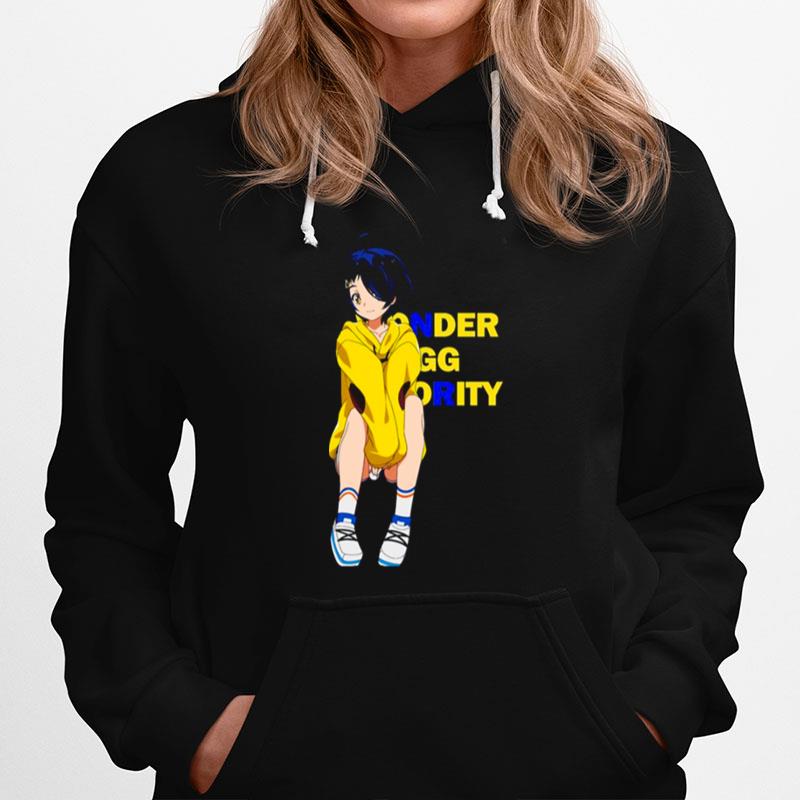 Ohto Sitting Wonder Egg Priority Anime Hoodie