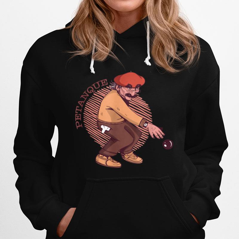 Old Man Petanque Boule Hoodie