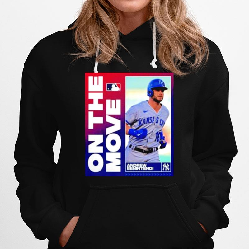 On The Move Andrew Benintendi New York Yankees Hoodie