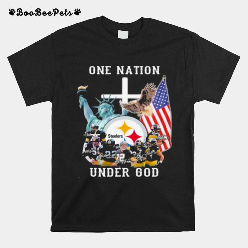 One Nation Under God Pittsburgh Steelers T-Shirt