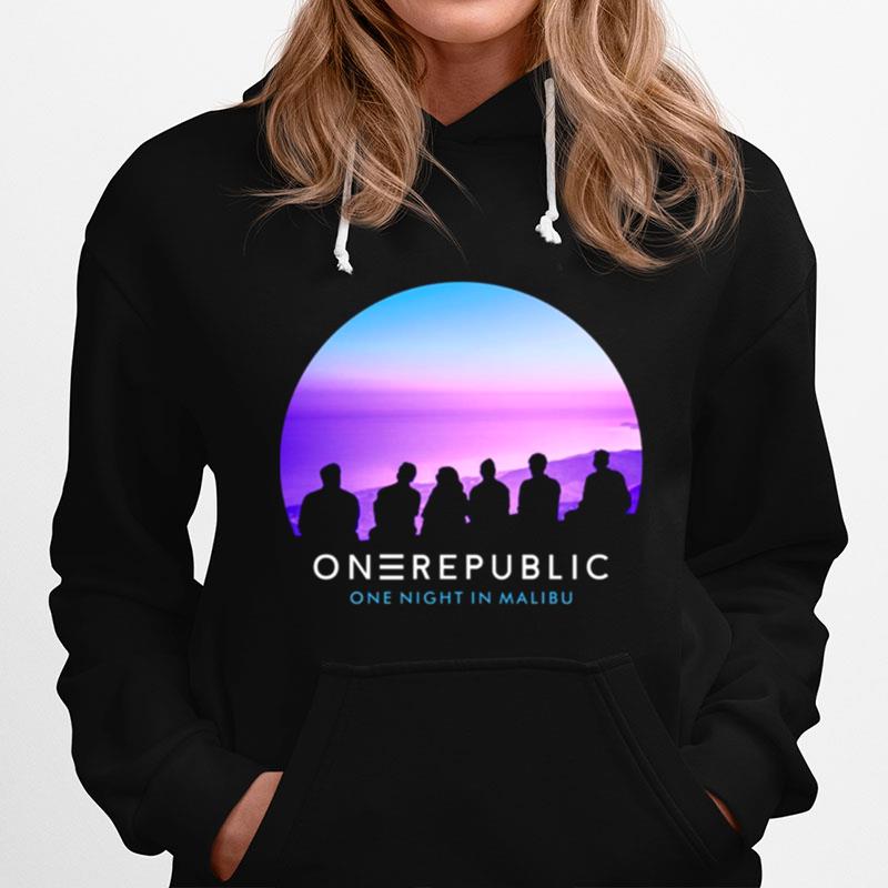 One Night In Malibu Onerepublic Band Hoodie