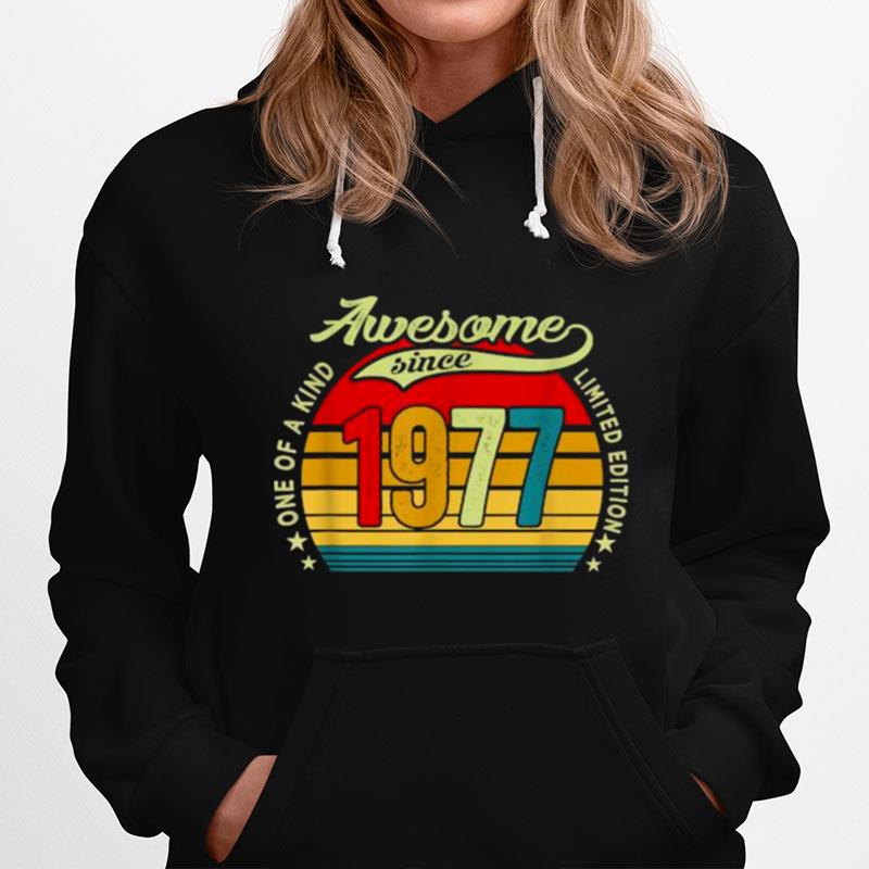 One Of A Kind Awesome Since 1977 Vintage Hoodie