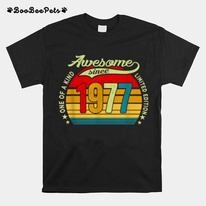 One Of A Kind Awesome Since 1977 Vintage T-Shirt