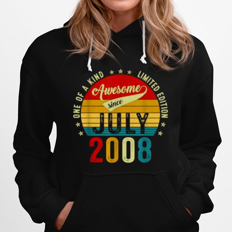 One Of A Kind Limited Edition Awesone Since July 2008 13 Years Old Vintage Hoodie