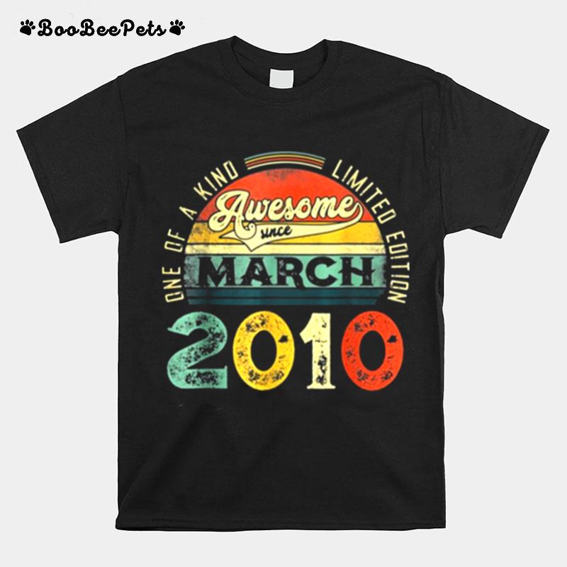 One Of A Kind Limited Edition March 2010 Retro T-Shirt