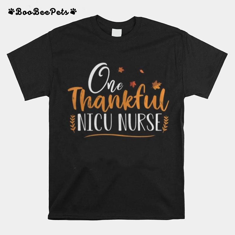 One Thankful Nicu Nurse T-Shirt