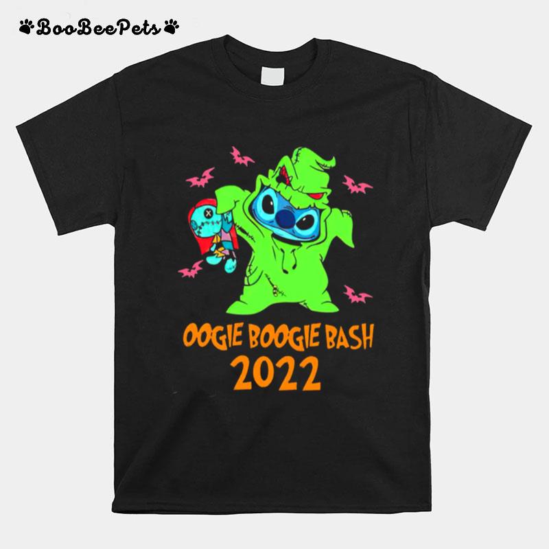 Oogie Boogie Bash 2022 Stitch Angel Stitch Halloween Disney Stitch T-Shirt