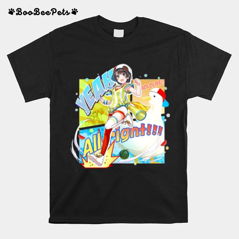 Oozora Subaru Deluxe Graphic Hololive T-Shirt