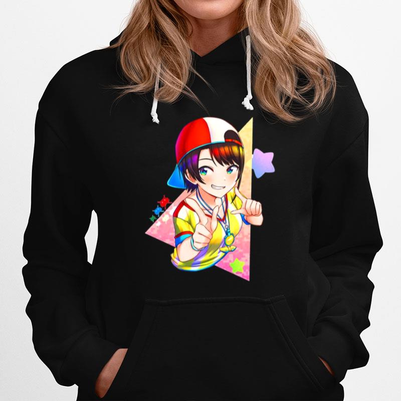 Oozora Subaru Tshirt Hololive Triangle Art Hoodie