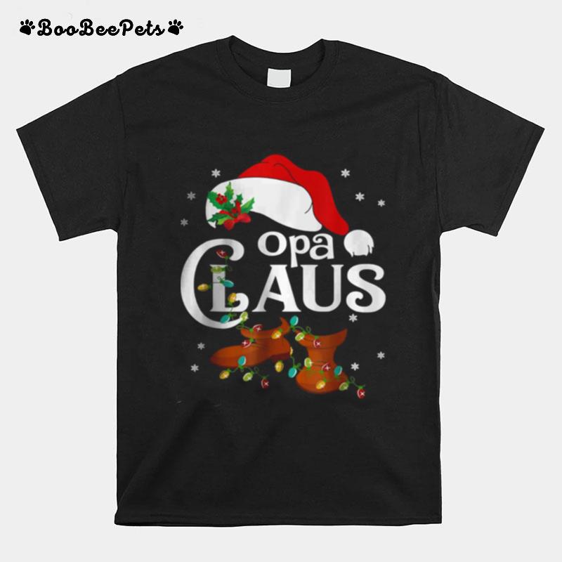 Opa Claus Family Matching Opa Claus Pajama T-Shirt