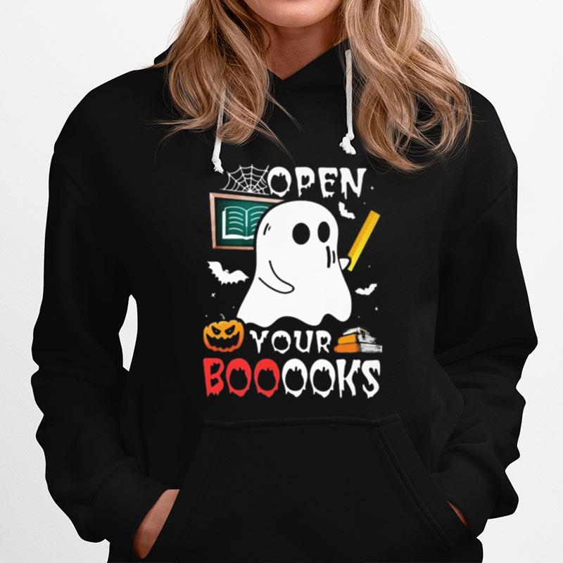 Open Your Booooks Halloween Hoodie