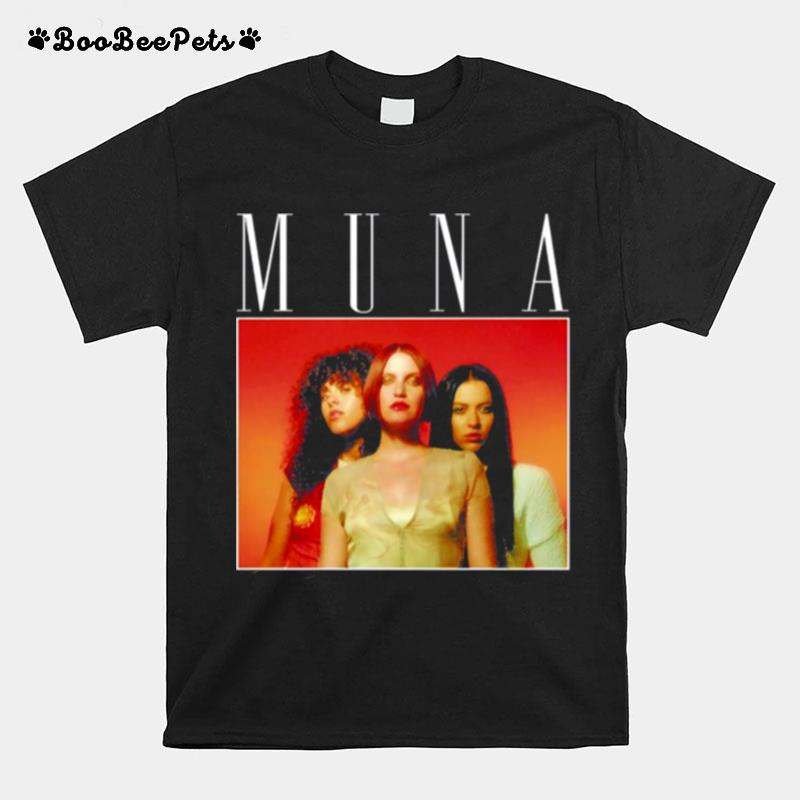 Orange Muna Band 19 Design T-Shirt