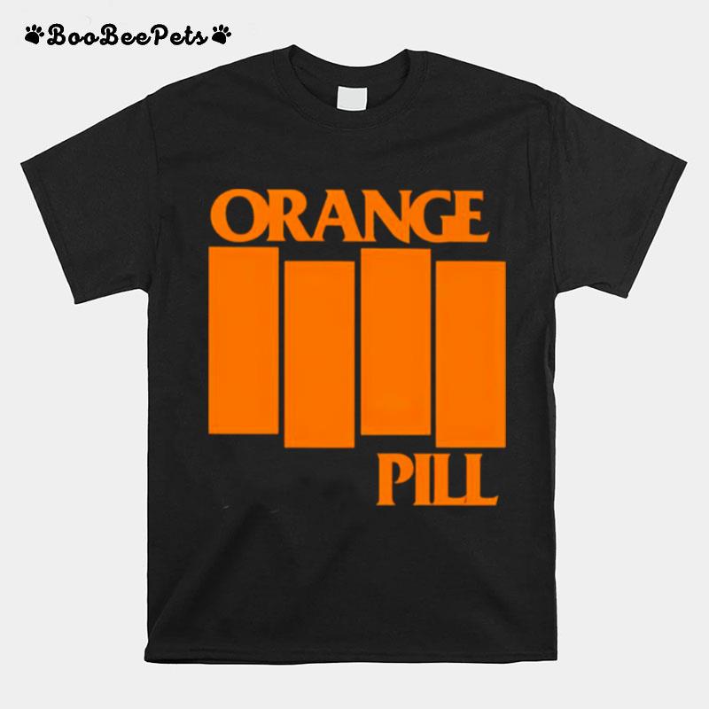 Orange Pill Flag T-Shirt