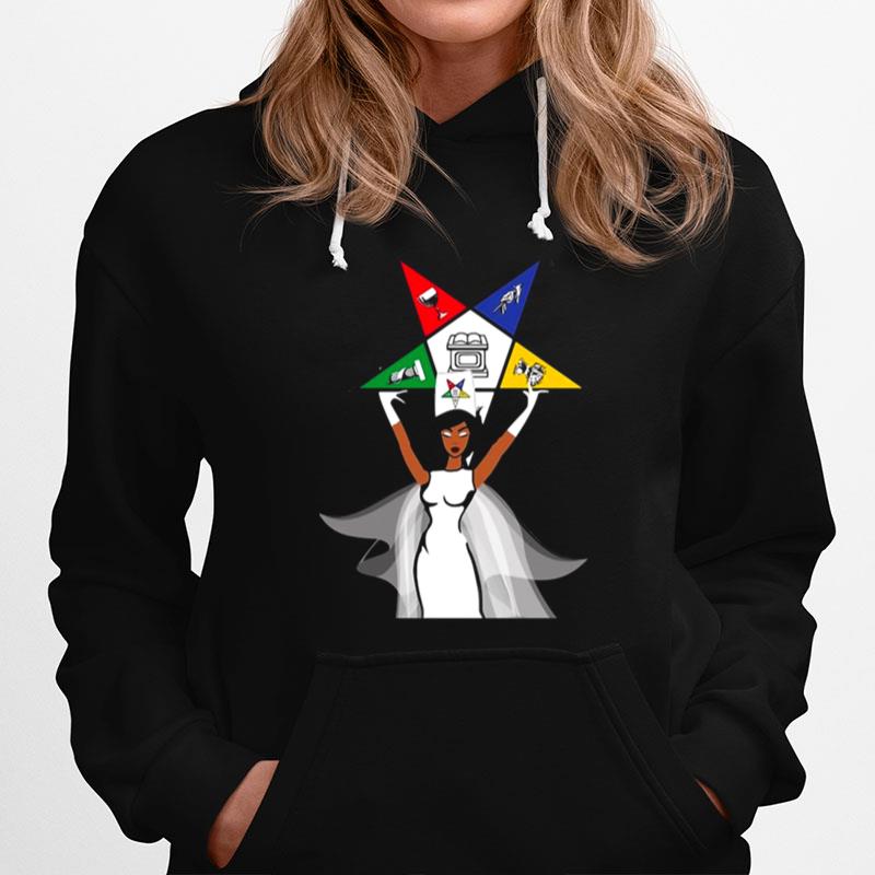 Order Of The Eastern Star Oes Diva Fatal Sistar Of Color Hoodie