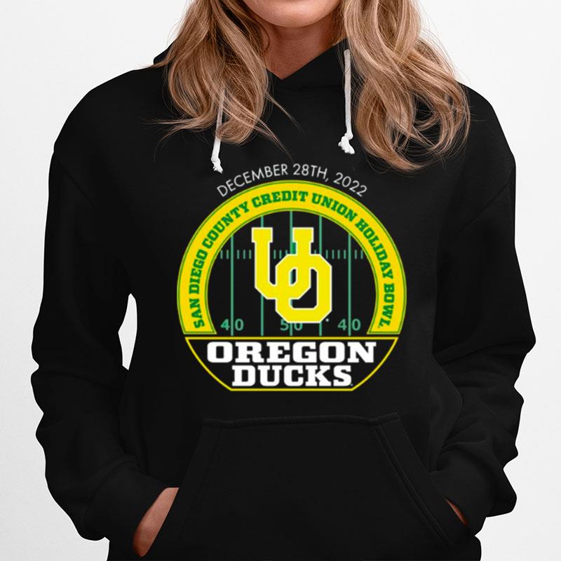 Oregon Ducks Sdccu Holiday Bowl 2022 Hoodie