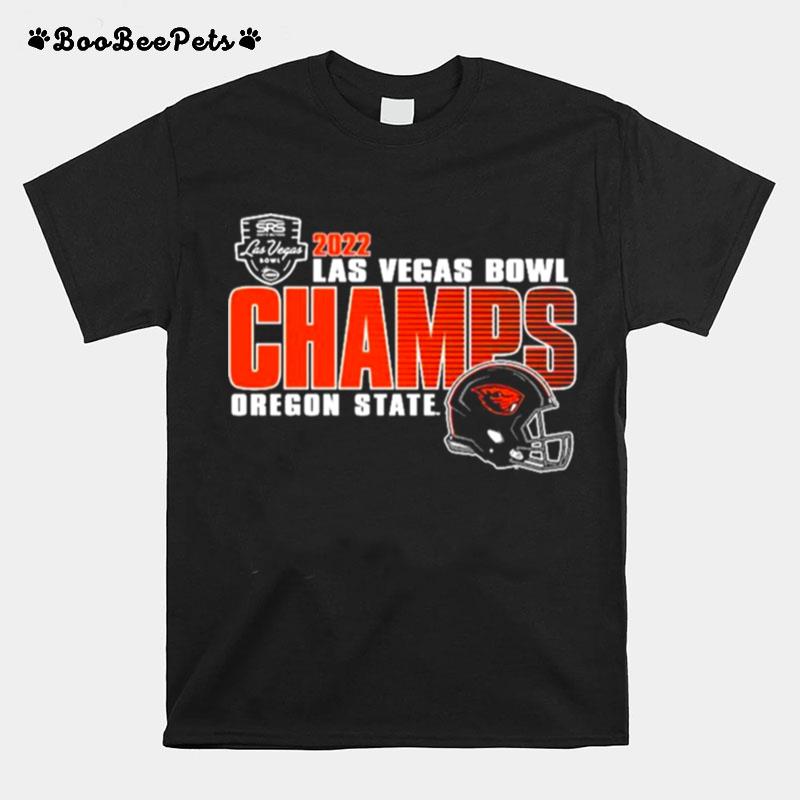 Oregon State Beavers 2022 Las Vegas Bowl Champions T-Shirt