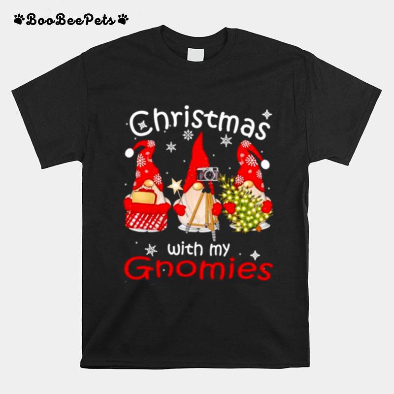 Original Christmas With My Gnomies T-Shirt