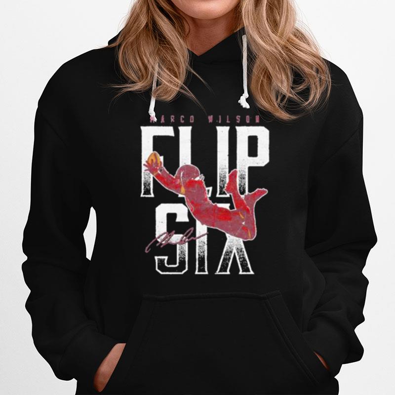 Original Marco Wilson Arizona Cardinals Flip Six Hoodie