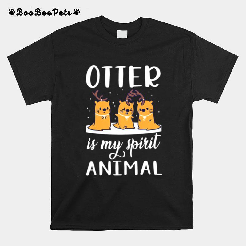 Otter Is My Spirit Animal Christmas Gift Classic T-Shirt