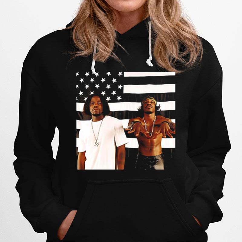 Outkasts Stankonia American Flag Hoodie