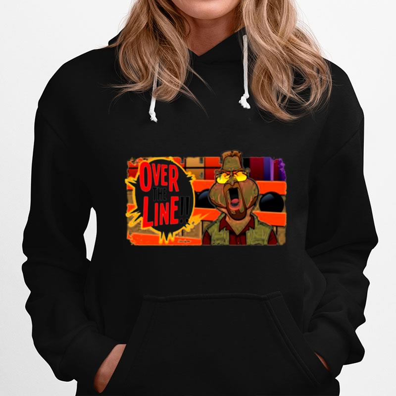 Over The Line Bowling Hoodie