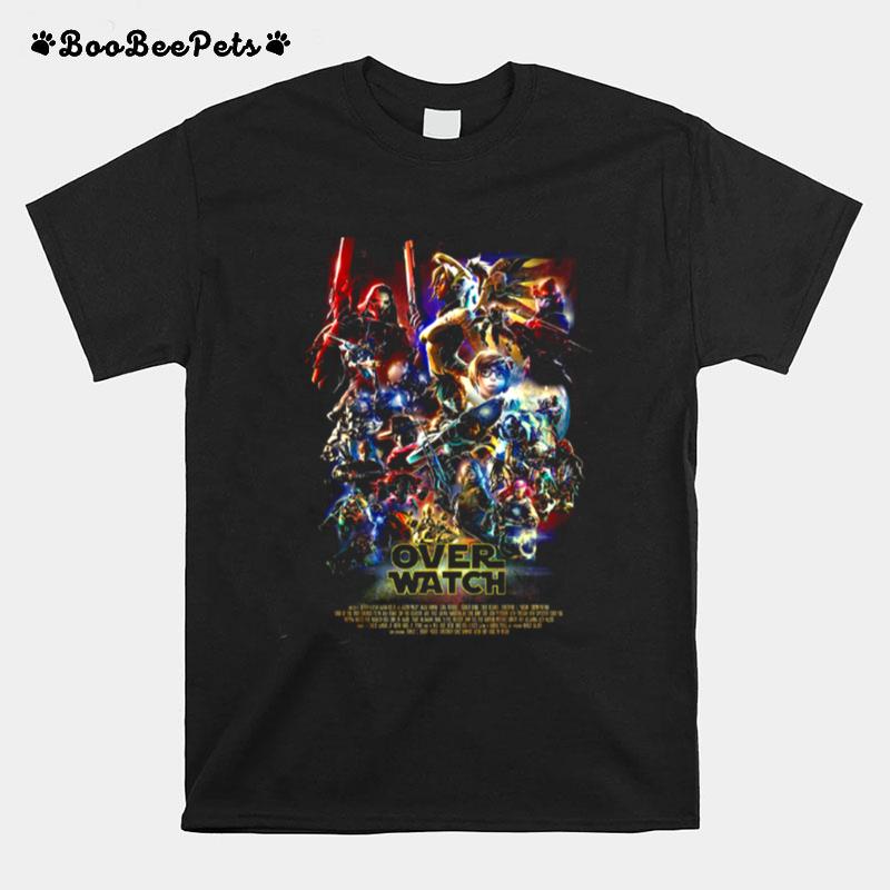 Overwatch Heroes Star Wars Style T-Shirt