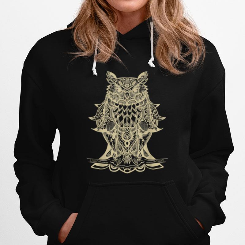 Owl Mandala Hoodie