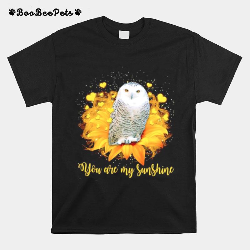 Owl Sunflower You Are My Sunshine T-Shirt