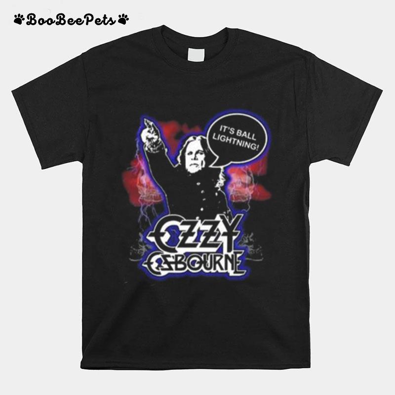Ozzy Osbourne Its Ball Lightning 2023 T-Shirt