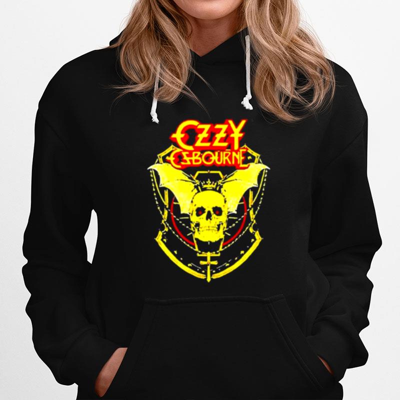 Ozzy Osbourne Ozzy Skull Wings 2022 Hoodie