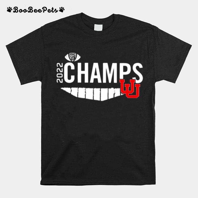 Pac 12 Football Championship Game 2022 Champs Utah Utes T-Shirt