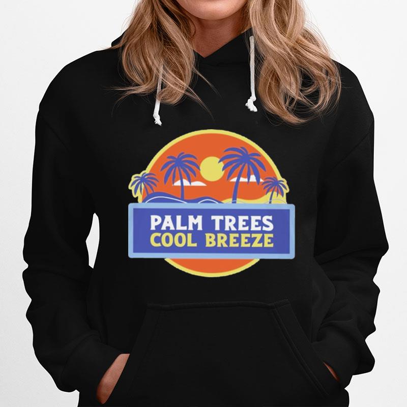 Palm Trees Cool Breeze Hoodie