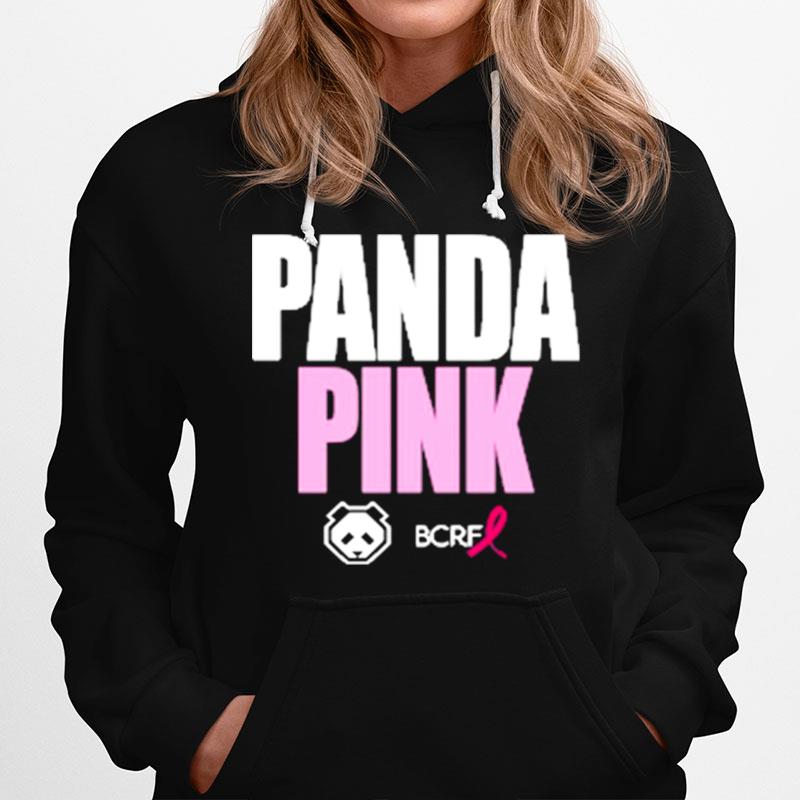 Panda Pink Bcrf Black Hoodie