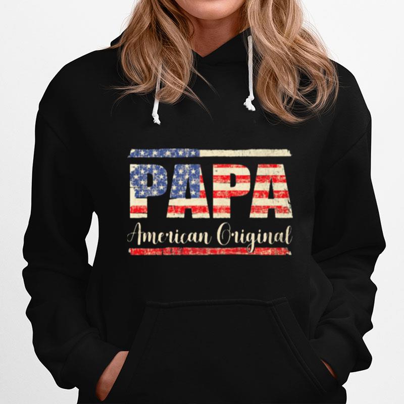 Papa American Original American Flag Hoodie