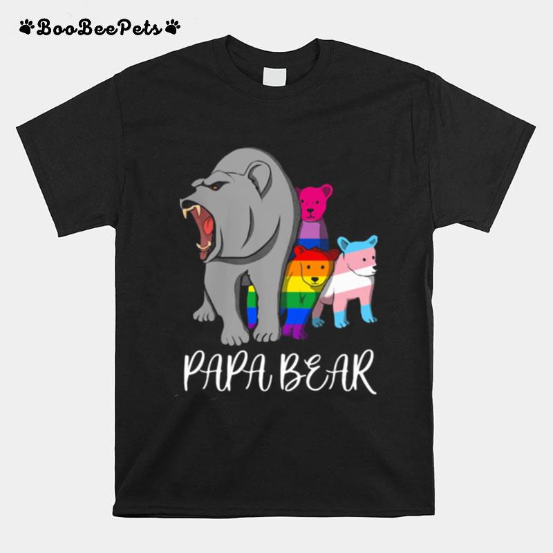 Papa Bear Lgbt T-Shirt