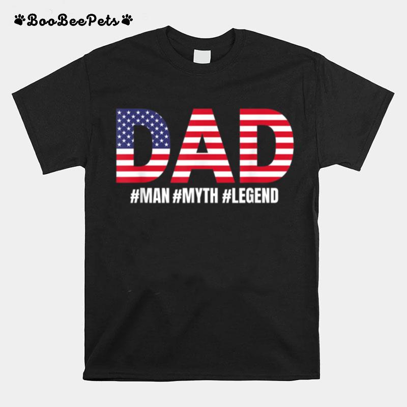 Papa Man Myth Legend Dad Father Funny Fathers Day T B0B3Dmx5Xd T-Shirt