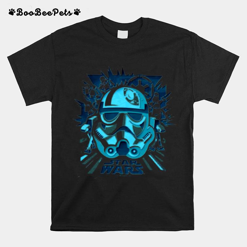 Paper Cut Out Collage Star Wars Stormtrooper T-Shirt