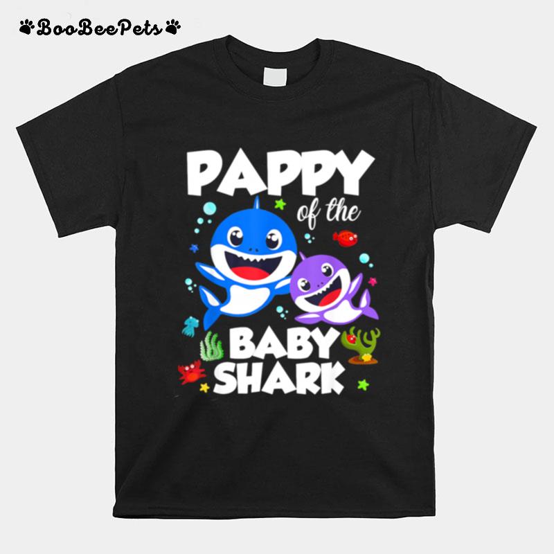 Pappy Of The Baby Shark Birthday Pappy Shark T-Shirt