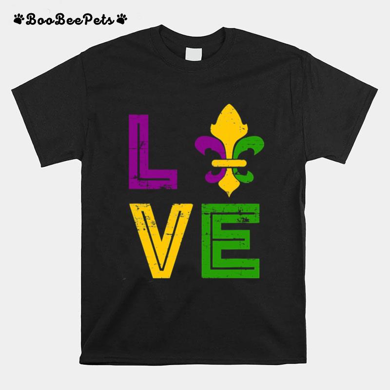 Parade Carnival Lover Costume Party Mardi Gras T-Shirt