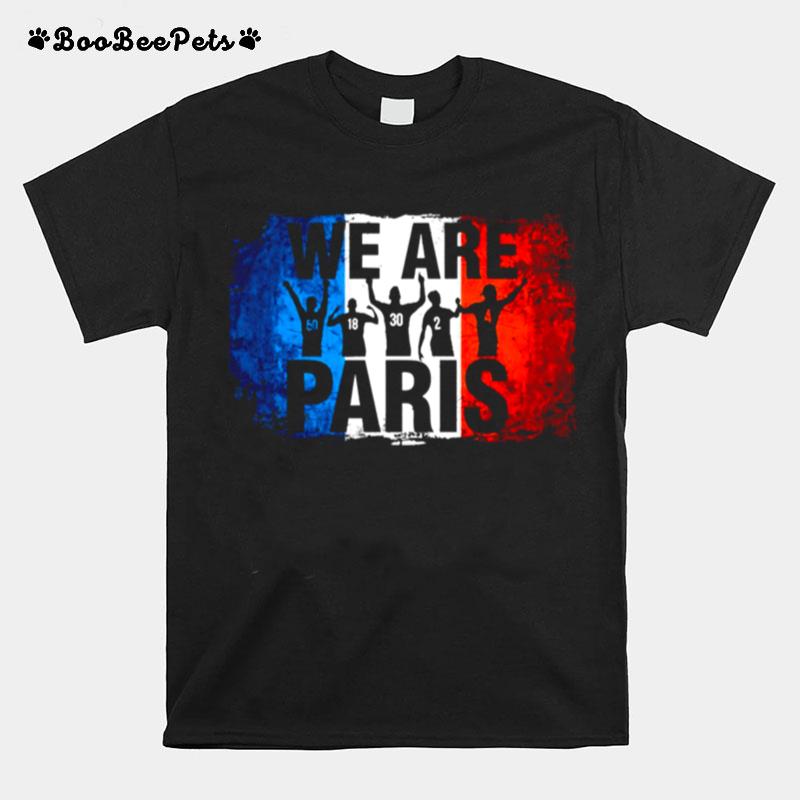 Paris Flag Psg We Are Paris T-Shirt
