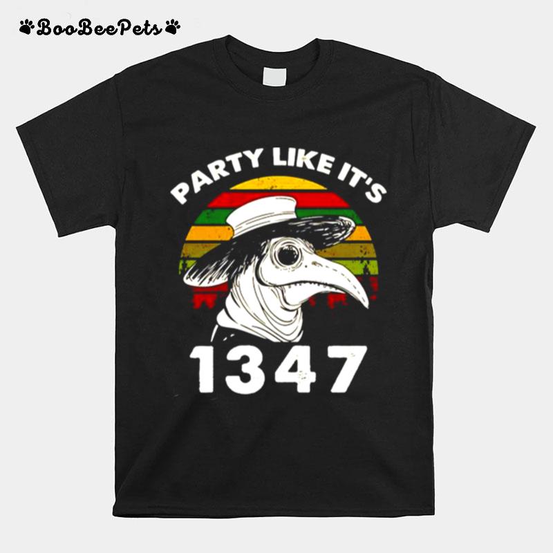 Party Like Its 1347 Black Doctor T-Shirt