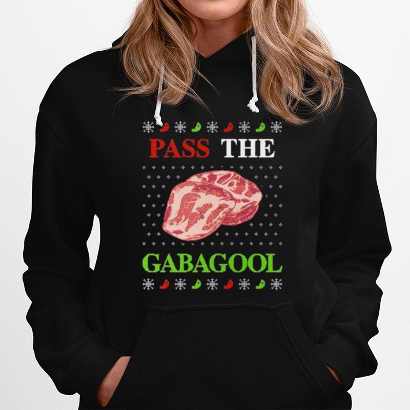 Pass The Gabagool Ugly Christmas Hoodie