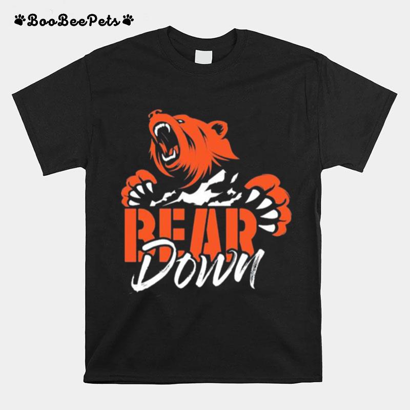 Passionists Chicago Football Fans Bear Down T-Shirt