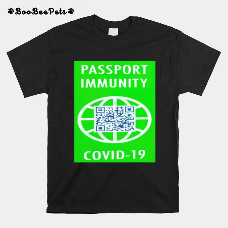 Passport Immunity Covid 19 T-Shirt