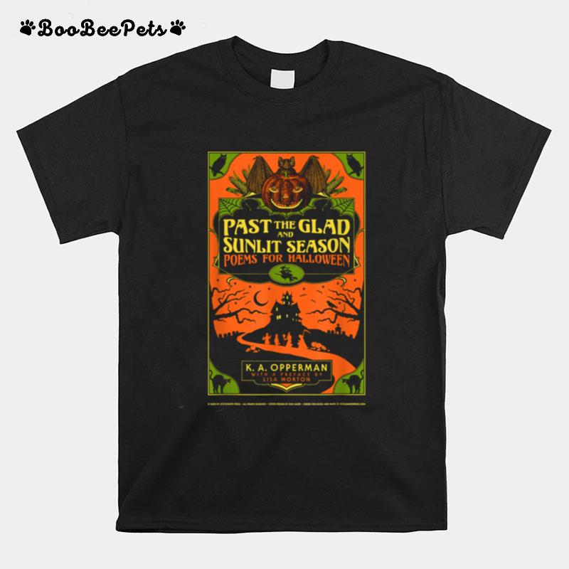 Past The Glad And Sunlit Season Book Cover T-Shirt